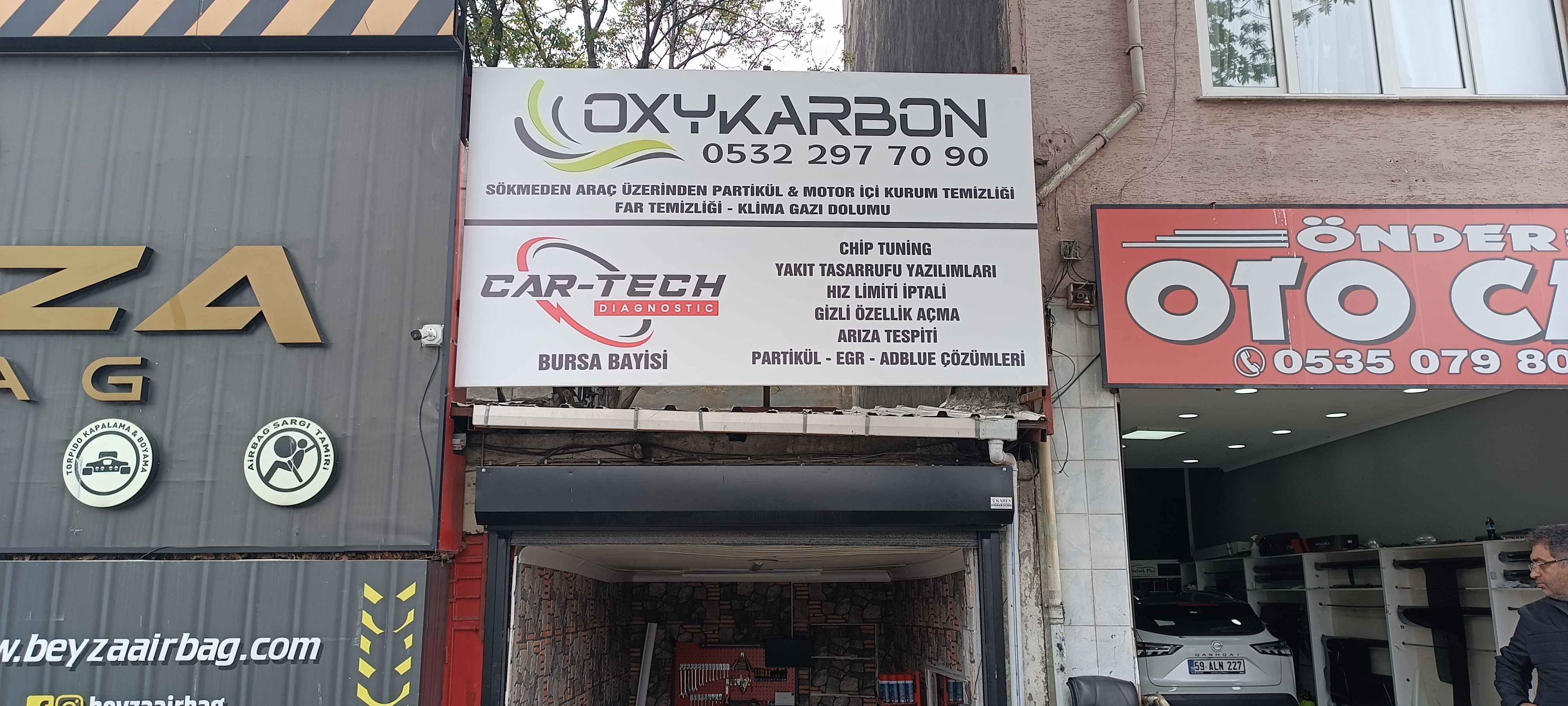 Oxykarbon Dizel Partikül Filtre Temizleme DPF Bursa 